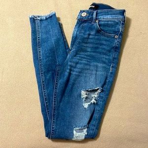 Express high rise jeans